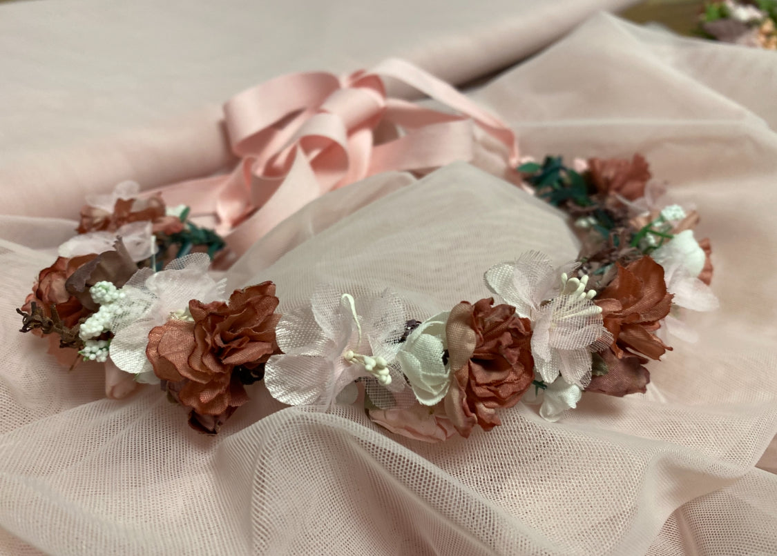Blumenkränzchen "zart-rosa"