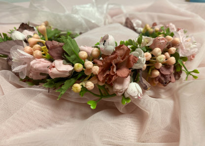 Blumenkränzchen "üppig rosa"