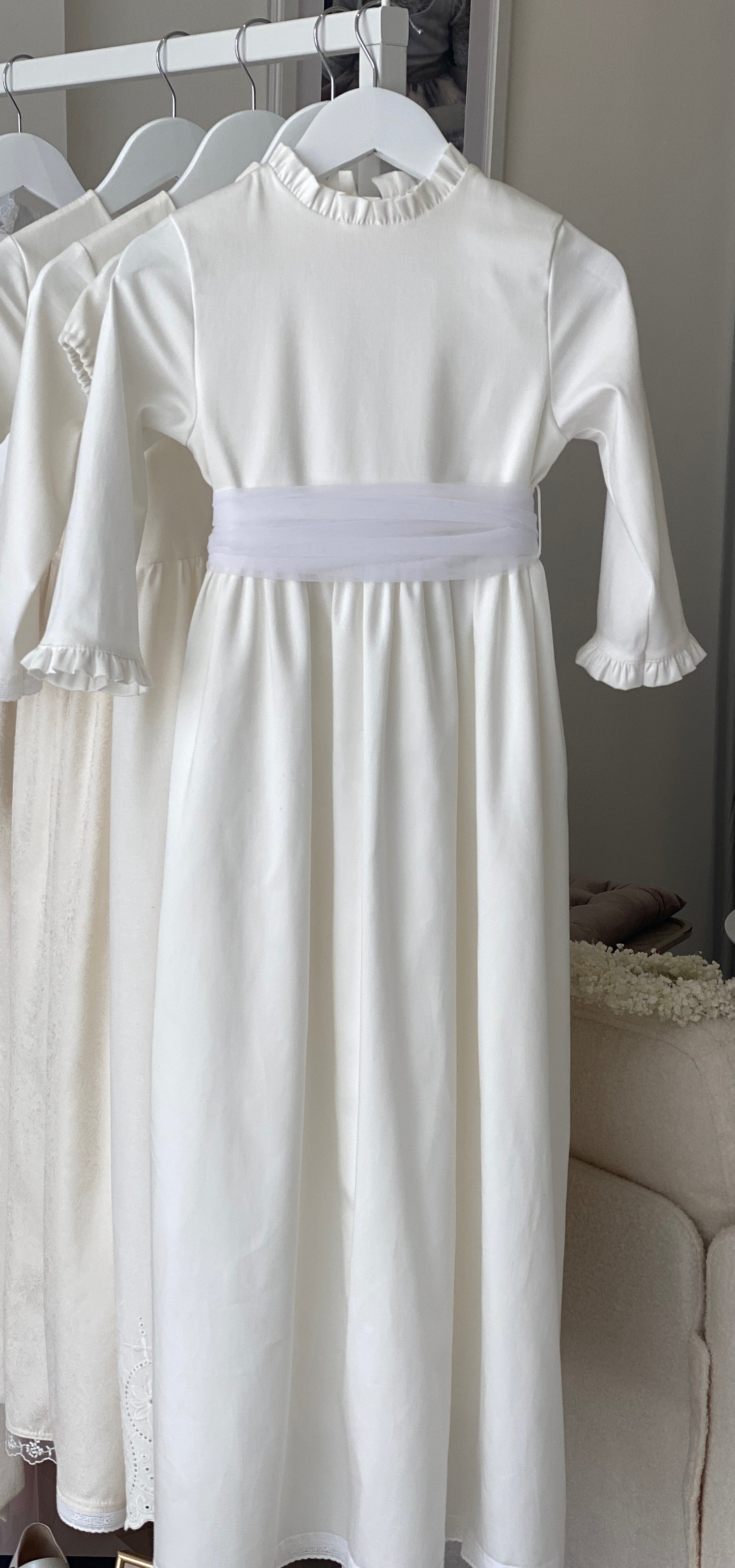 Erstkommunionkleid Ivory-White Gr 134