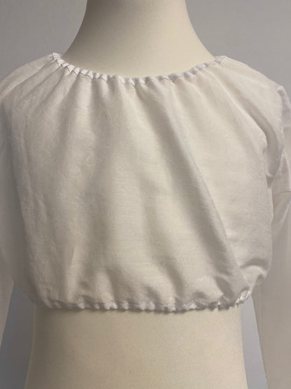 Dirndlbluse "die Zarte" Langarm Gr 122