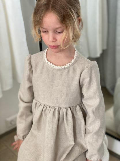 Leinenkleid Gr 110